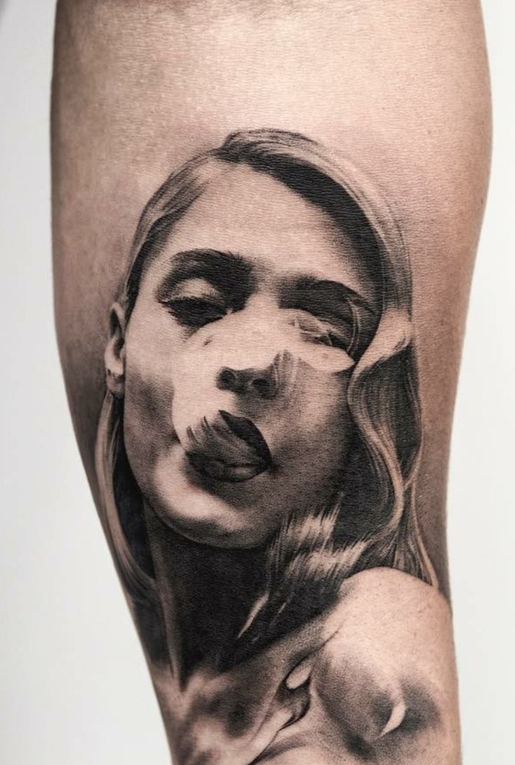 Realistic Portrait Tattoo